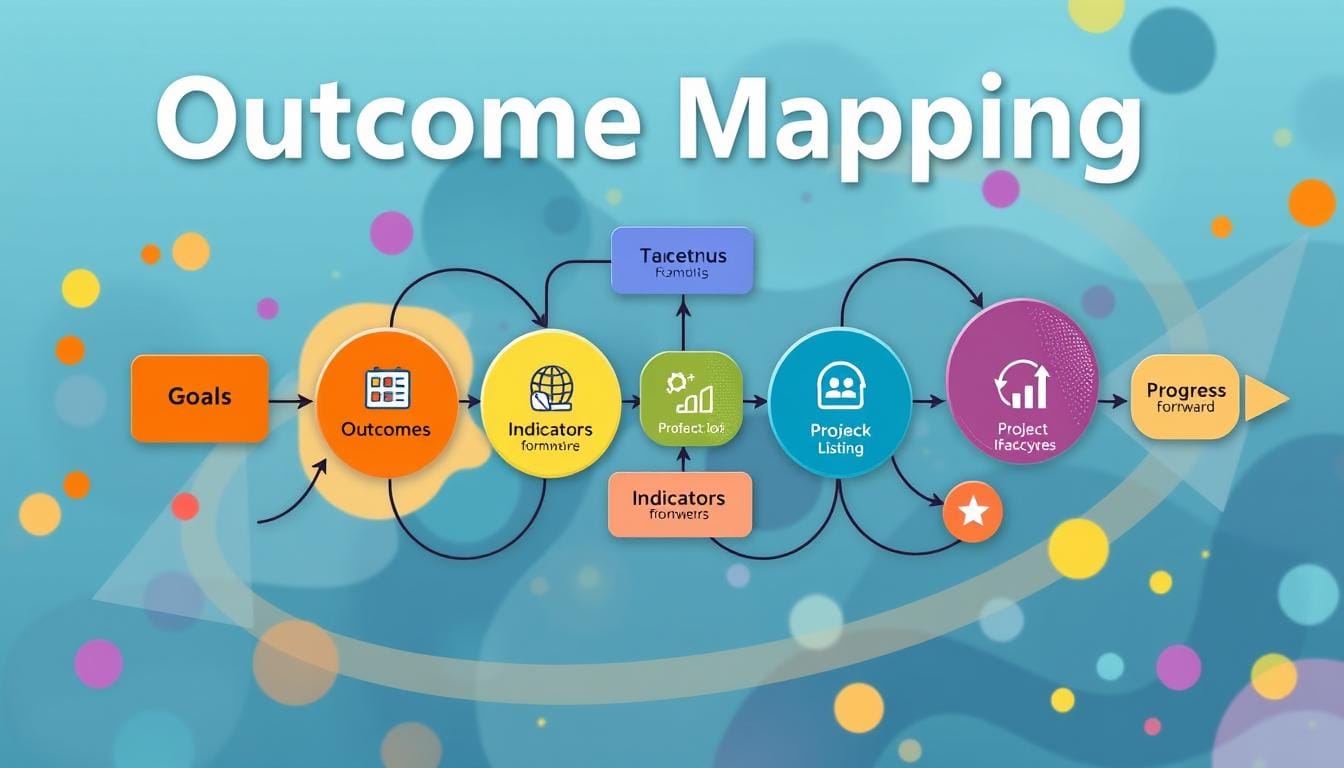 Outcome Mapping be used to track progress throughout the project lifecycle